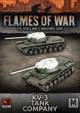 Flames of War: Soviet: KV-3 Tank Company (x2)
