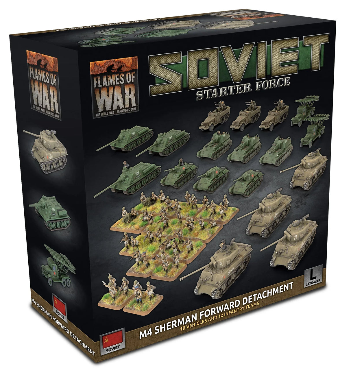 Flames of War: Soviet M4 Sherman Forward Detachment (Plastic)