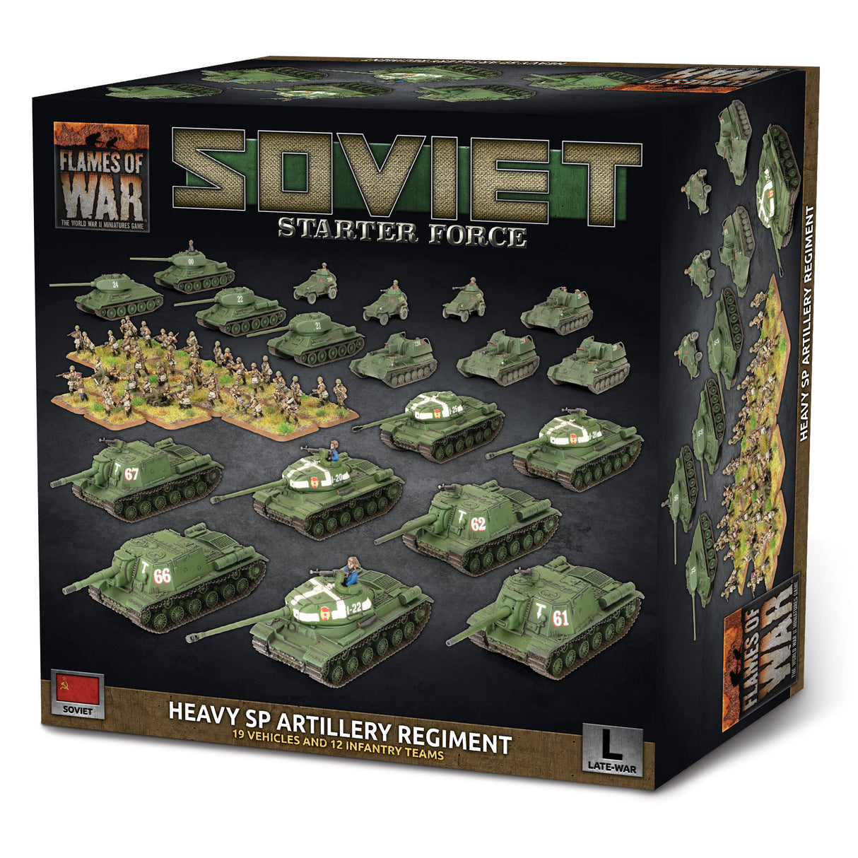 Flames of War: Soviet: Heavy SP Artillery Regiment