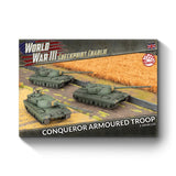 WWIII: British: Conqueror Armoured Troop (Plastic)