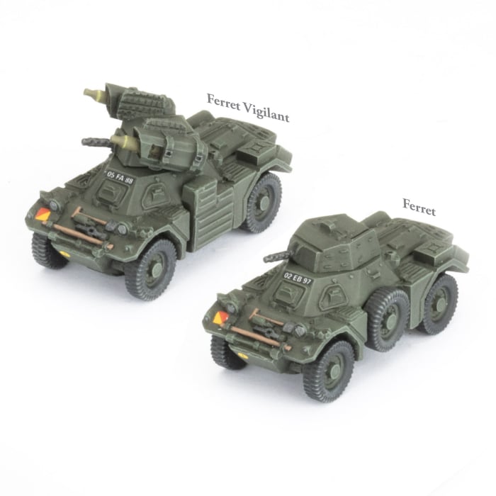 WWIII: British: Ferret and Ferret Vigilant Scout Cars
