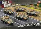 World War III: Team Yankee - Grizzly Transport Platoon (x4)