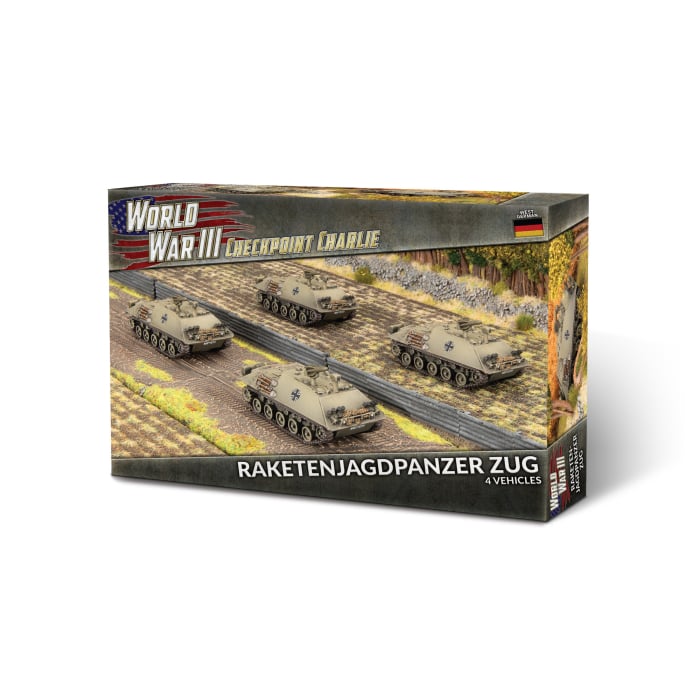 WWIII: West German: Raketenjagdpanzer Zug (x4)