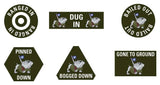 Flames of War: 3rd Infantry Division Token Set