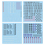 World War III: Team Yankee - NATO Forces Decal Pack (x4)