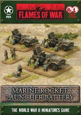Flames of War: Marine Rocket Launcher Battery (x3)