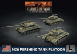 Flames of War: American: M26 Pershing Tank Platoon (x3 Plastic)