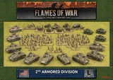 Flames of War: USA - 2nd Armourd Division - 80th Anniversary Army Deal (Ltd Ed)