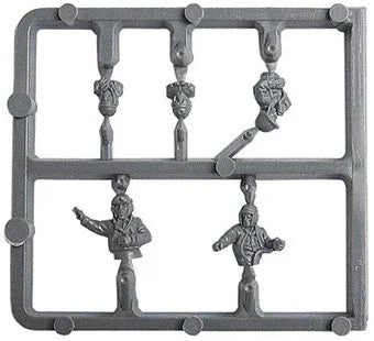 Flames of War: Plastic American Tank Commander sprue (Special Order)