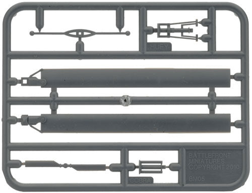Flames of War: Vietnam: Plastic Helicopter Rotor Sprue (Special Order)
