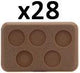 GF9: Medium Bases - 5 holes