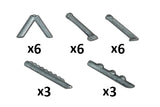 Flames of War: Beach Obstacles (x12)
