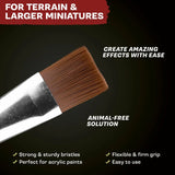 Army Painter - Wargamer Brush: Large Vehicle & Scenery Brush