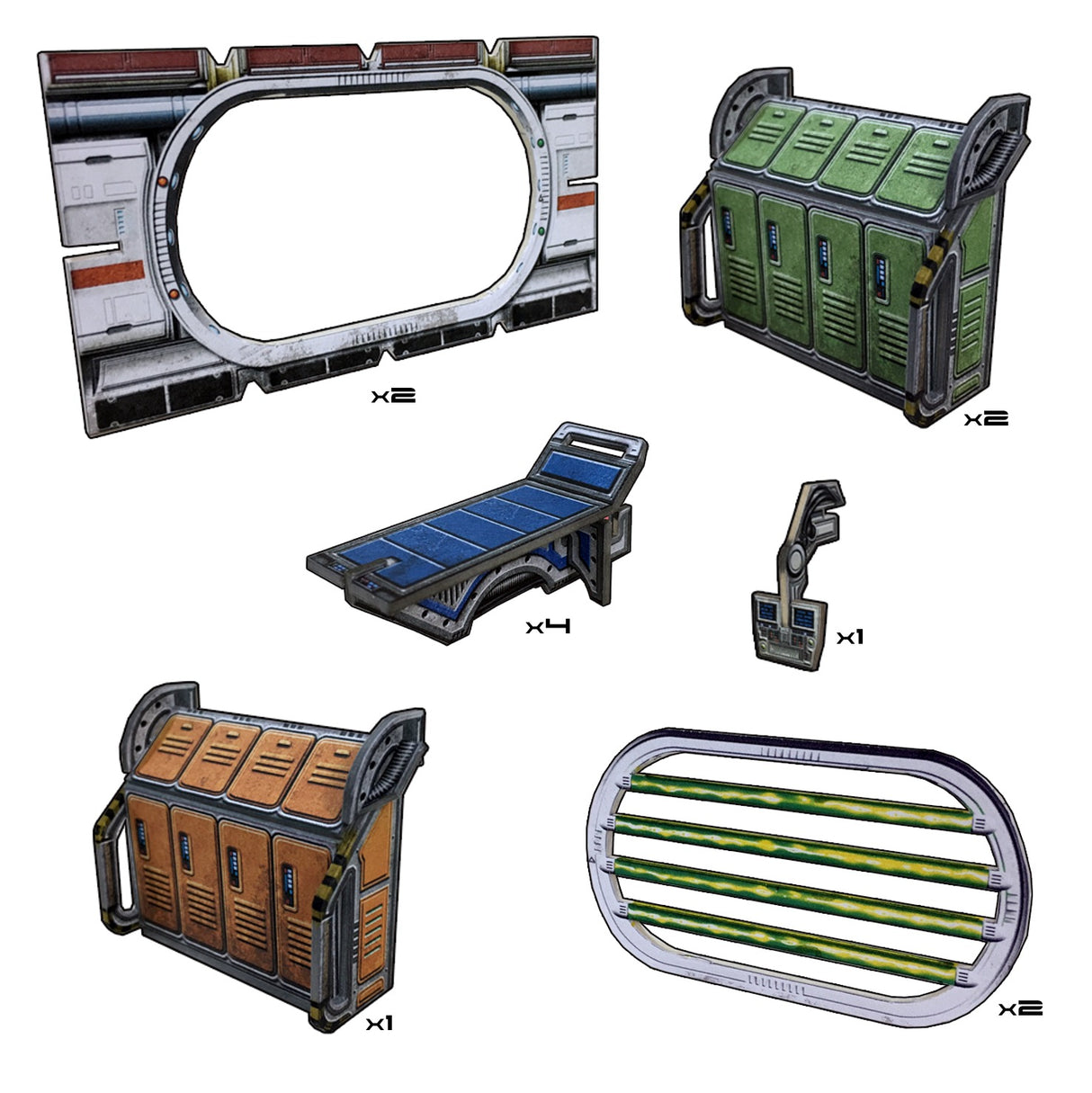 Battle Systems - Sci-Fi - Add-Ons - Detention Cells