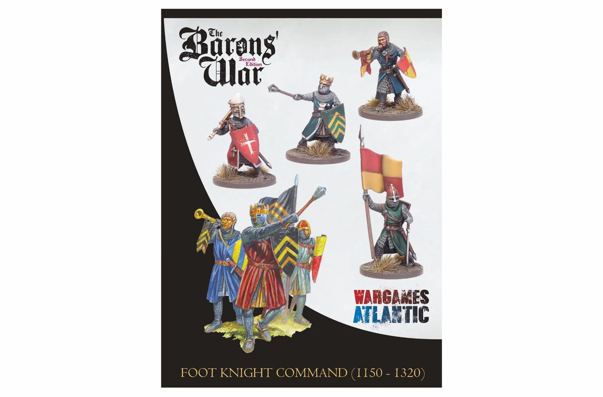 Wargames Atlantic: Barons War Foot Knight Command (1150-1320)