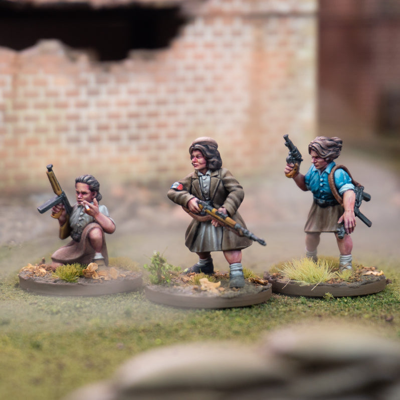 Wargames Atlantic: World Ablaze - Partisans (2) French Resistance Women