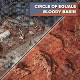 BattleTech: BattleMat: Savannahs - Strana Mechty Circle of Equals / Bloody Basin