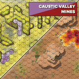 BattleTech: BattleMat: Alien Worlds - items - Caustic Valley/Mines