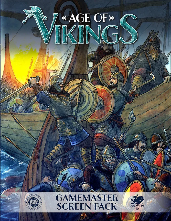 Basic Roleplaying: Age Of Vikings - GameMaster Screen Pack