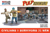 Wargames Atlantic: Pulp Adventure - Civilians & Survivors (1): Men