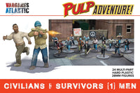 Wargames Atlantic: Pulp Adventure - Civilians & Survivors (1): Men