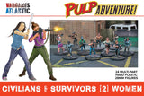 Wargames Atlantic: Pulp Adventure - Civilians & Survivors (2): Women