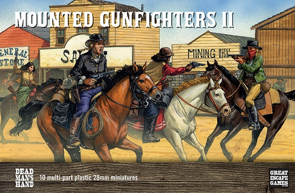 Dead Man's Hand - Mounted Gunfighters II - The Ladies (Plastic)