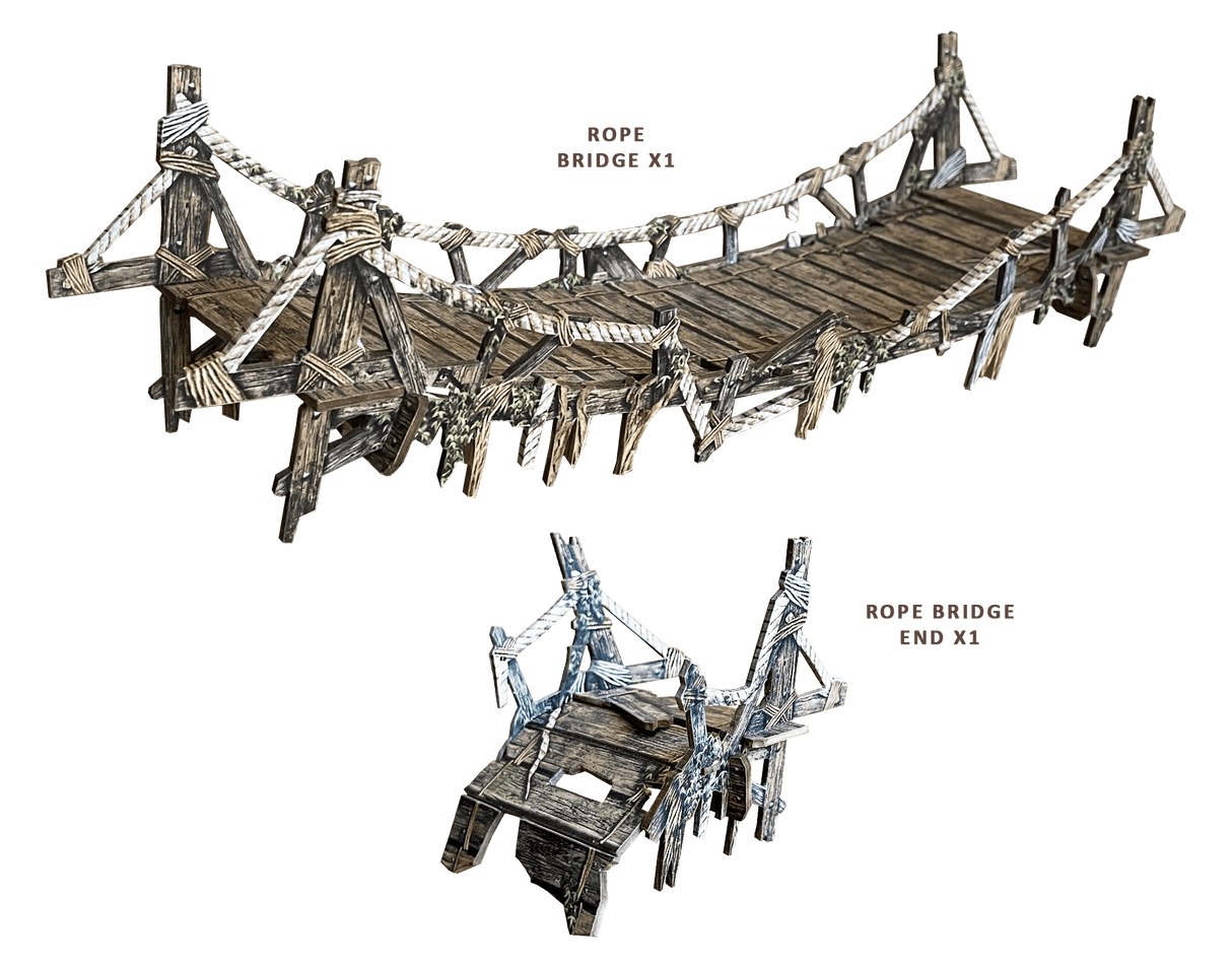Maladum Dungeon Rope Bridge