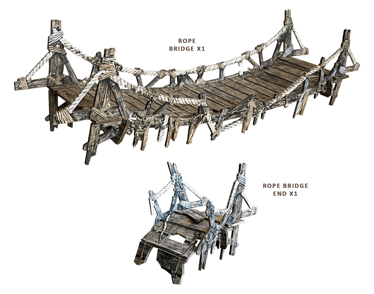 Maladum Dungeon Rope Bridge – Gap Games
