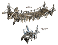 Maladum Dungeon Rope Bridge