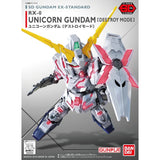 Bandai SD GUNDAM EX-STANDARD UNICORN GUNDAM (DESTROY MODE)