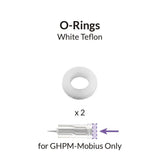 Gaahleri Airbrush White O-Rings only for Premium Mobius