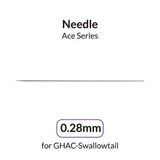 Gaahleri Airbrush 0.28mm Needle for GHAC-Swallowtail