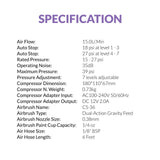 Gaahleri GTS-06 Serenair Ambition Series Mini Compressor Set - Pre-Order