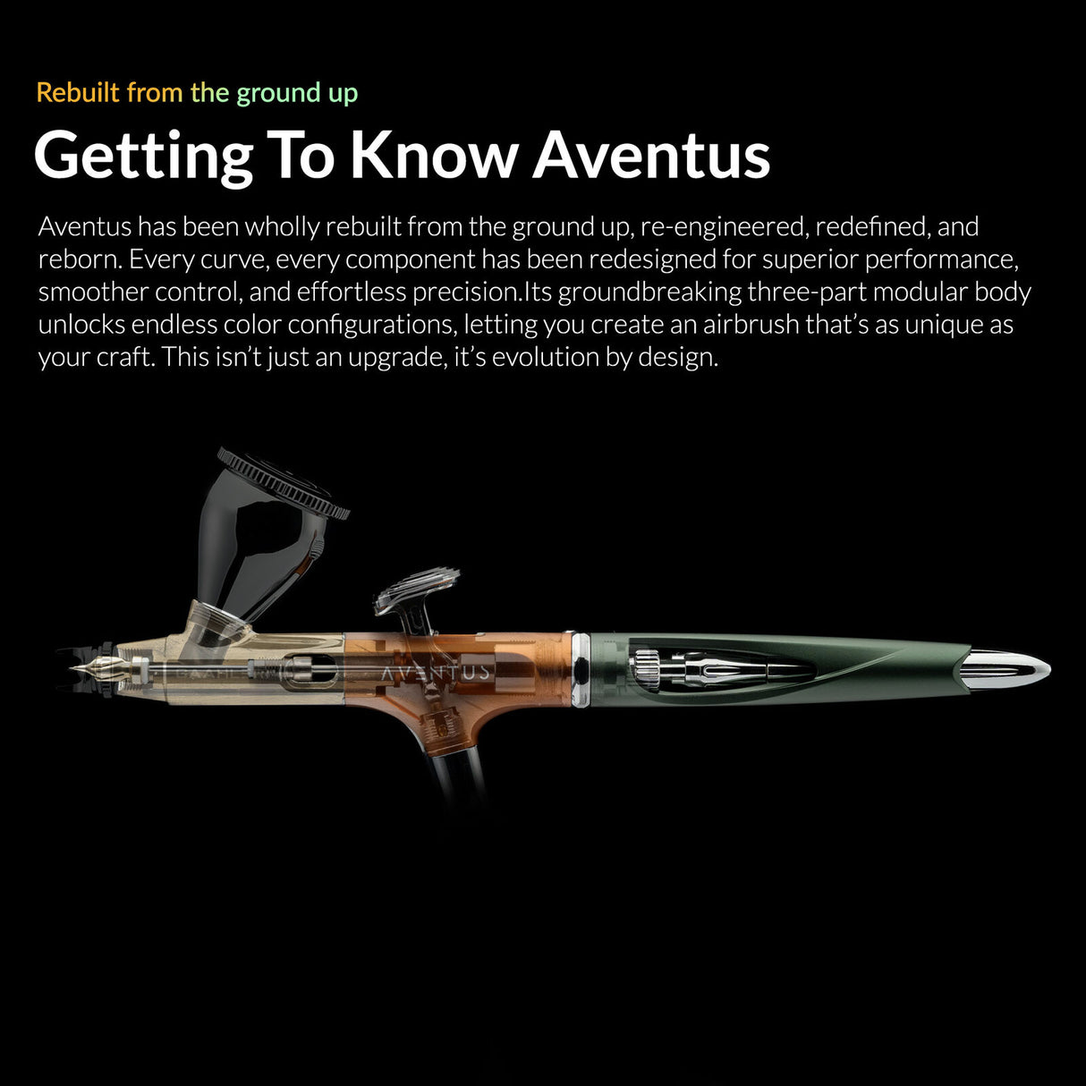 Gaahleri Aventus Verdant Ember Airbrush