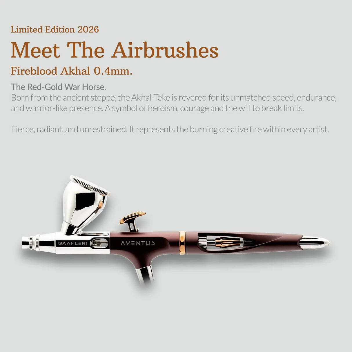 Gaahleri Aventus The Stallions 2026 Limited Edition Airbrush Set