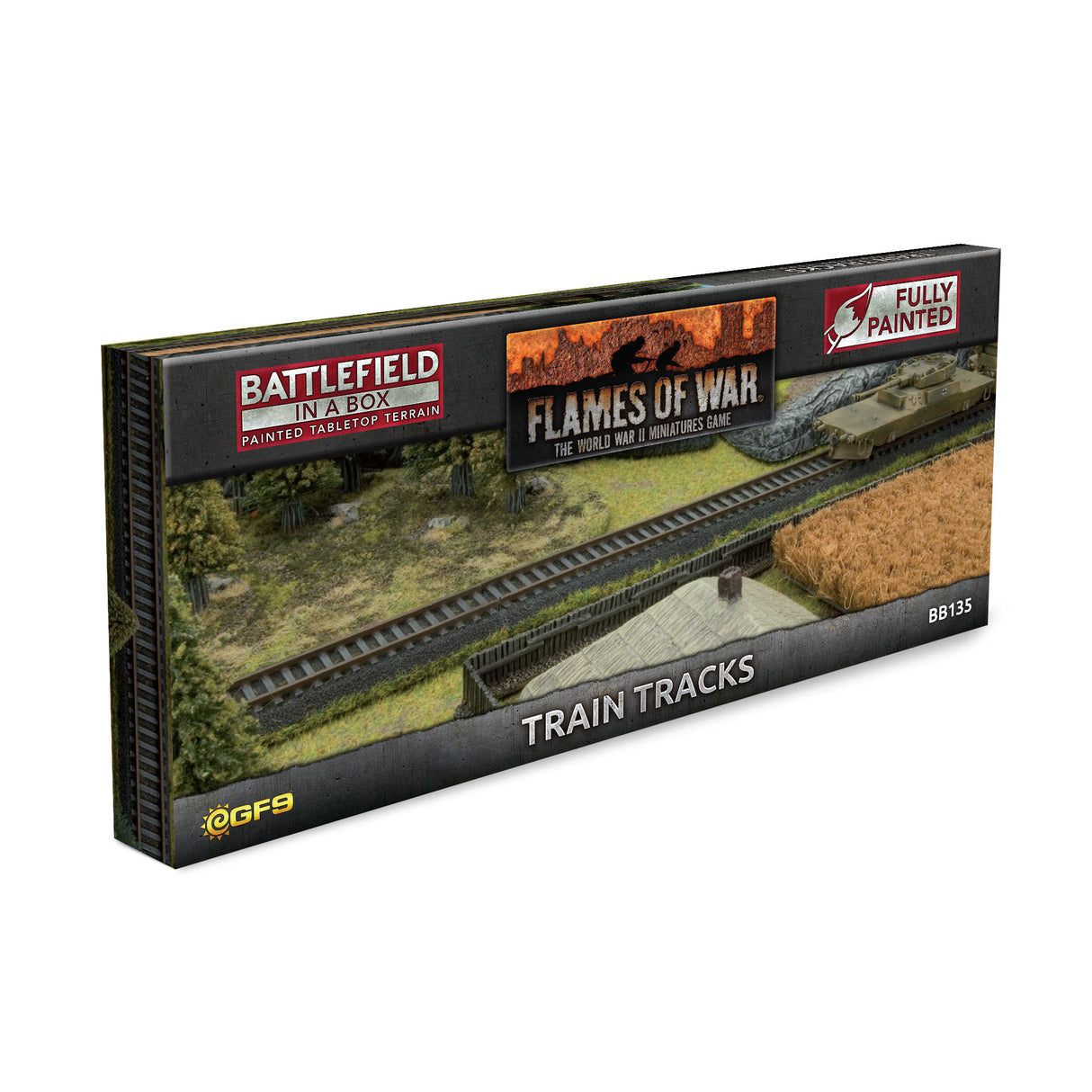Battlefield in a Box: Train Tracks (6ft)