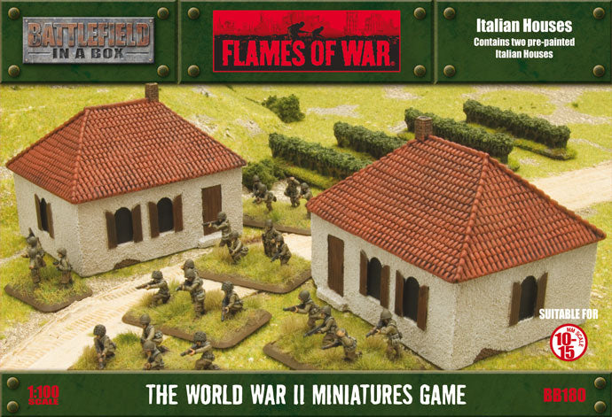Battlefield in a Box: Italian Houses