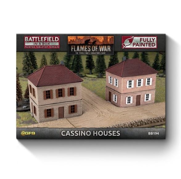 Battlefield in a Box: Cassino Houses (x2)