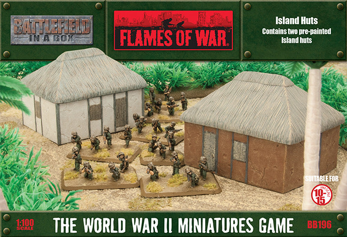 Battlefield in a Box: Island Huts (x2)