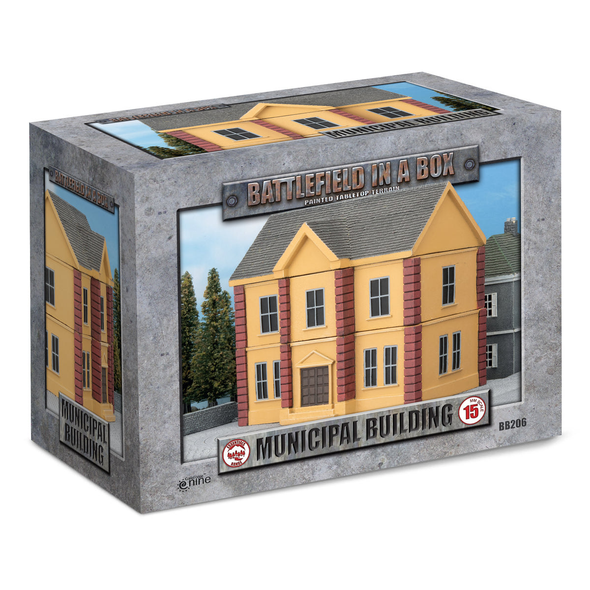 Battlefield in a Box: European: Municipal Building (x1)