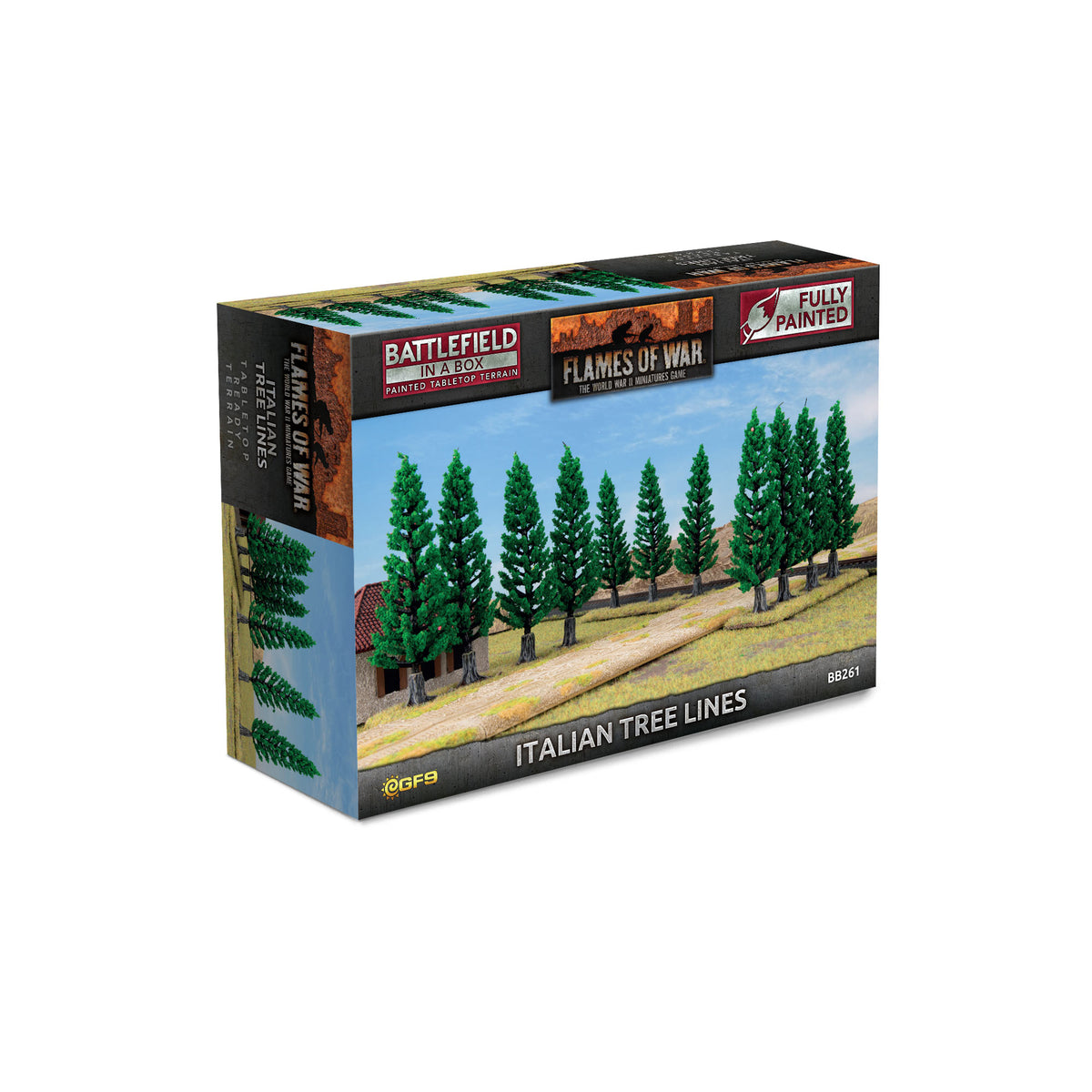 Battlefield in a Box: Italian: Tree Lines (x3)
