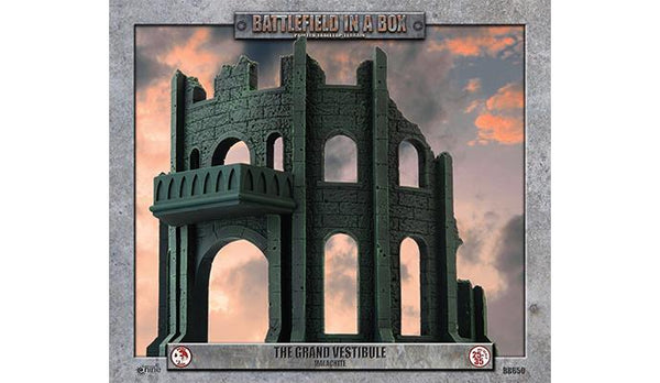 Battlefield in a Box: Gothic Battlefields: The Grand Vestibule - Malachite
