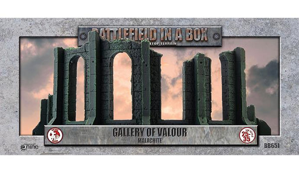 Battlefield in a Box: Gothic Battlefields: Gallery of Valour - Malachite