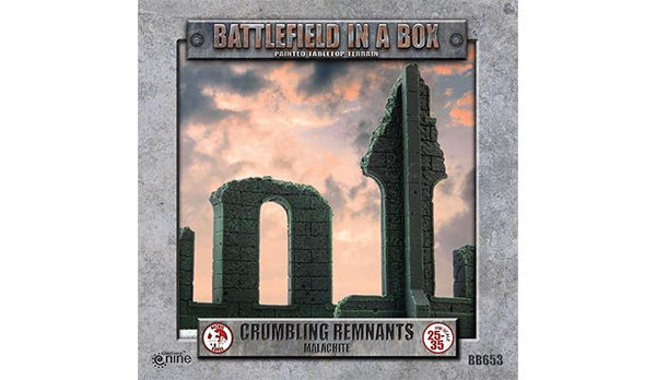 Battlefield in a Box: Gothic Battlefields: Crumbling Remnants - Malachite