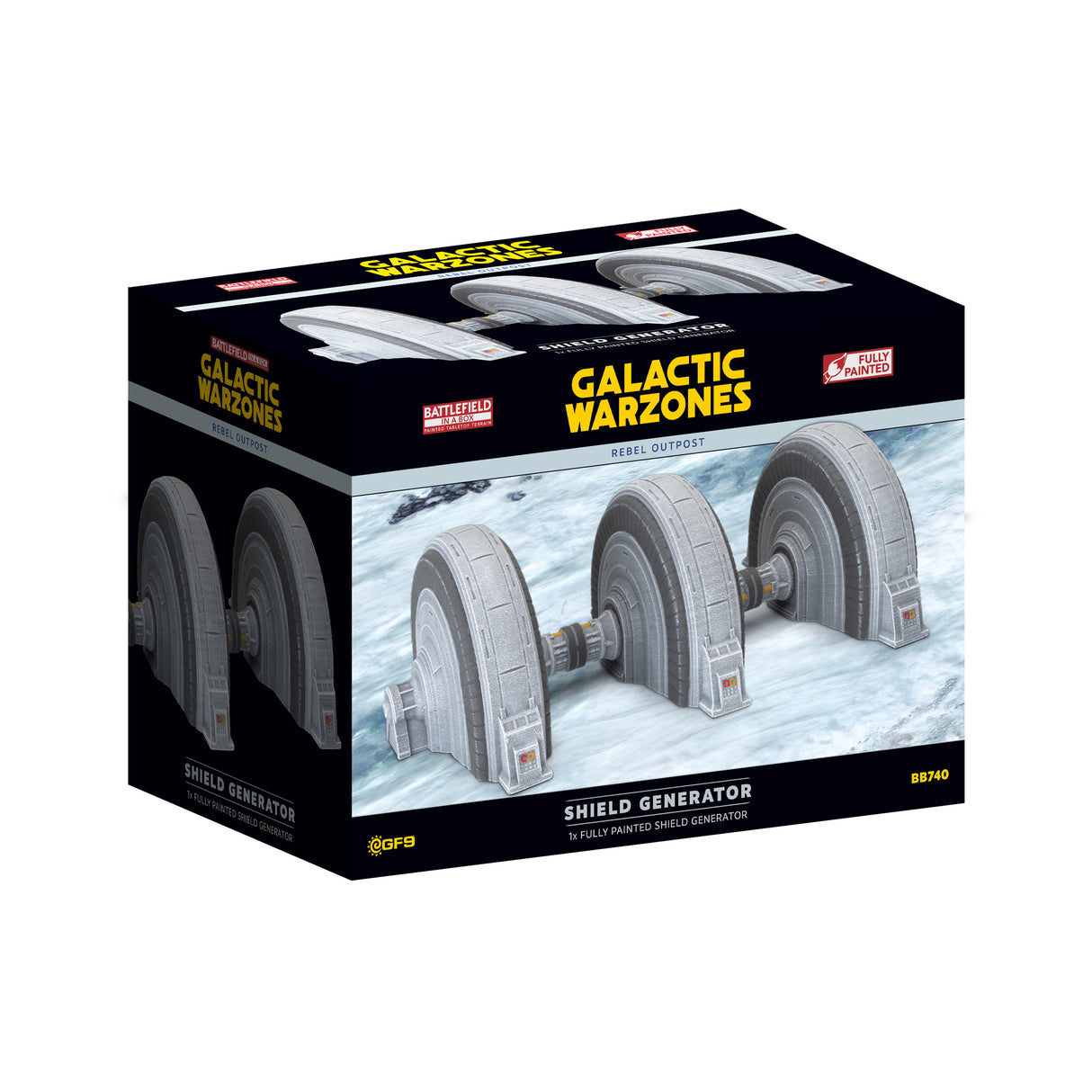 Battlefield in a Box: Galactic Warzones: Rebel Outpost - Shield Generator (x1)