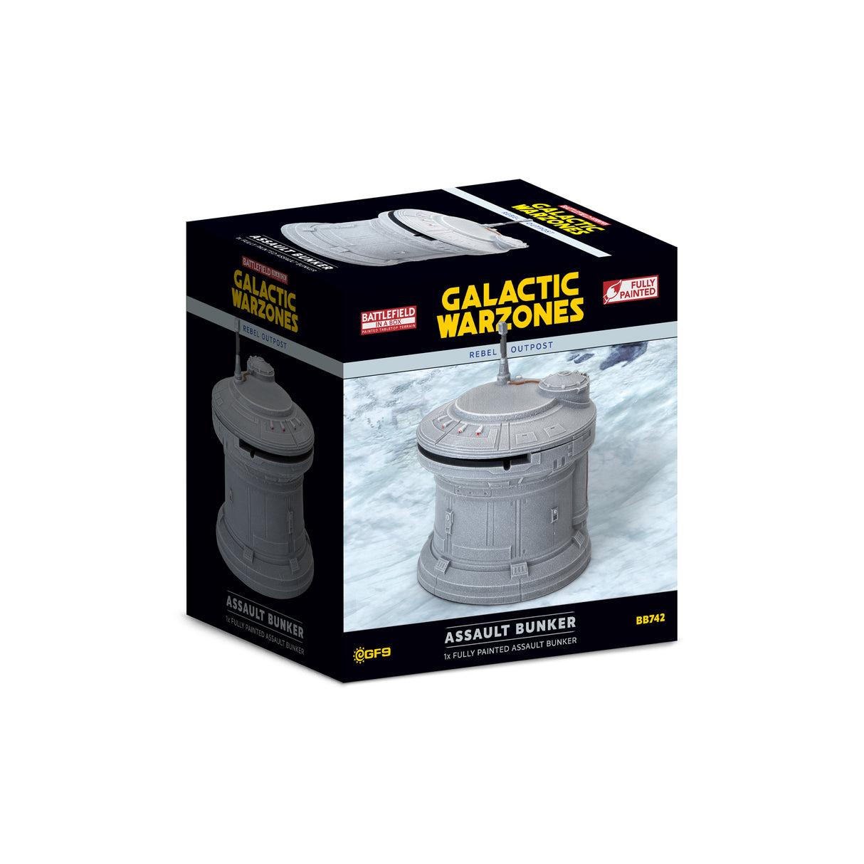 Battlefield in a Box: Galactic Warzones: Rebel Outpost - Assault Bunker (x1)