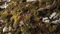 Gamer's Grass - Dark Green Shrubs