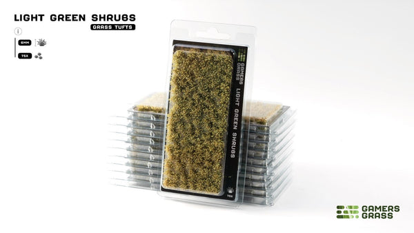 Gamer's Grass - Light Green Shrubs