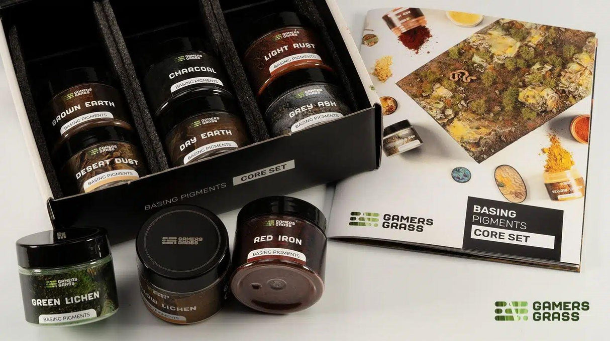 Gamer's Grass - Basing Pigments Core Set